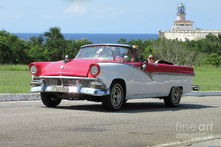 Cuban Car 12 Photograph by Randall Weidner