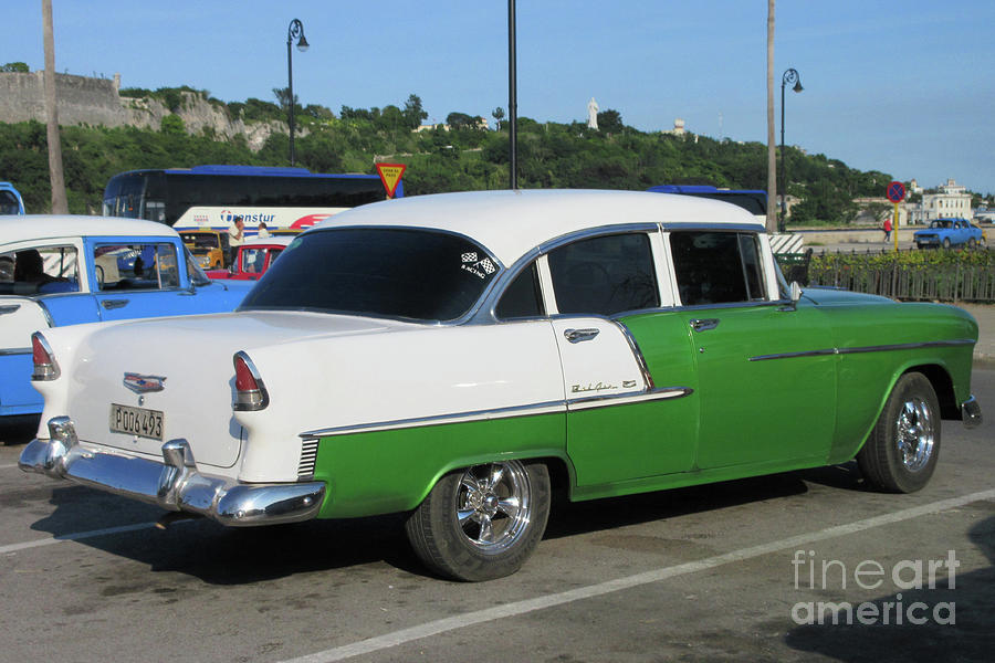 Cuban Car 18 Photograph by Randall Weidner