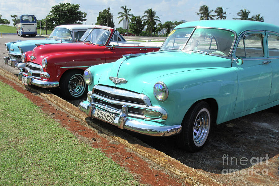 Cuban Cars 8 Photograph by Randall Weidner
