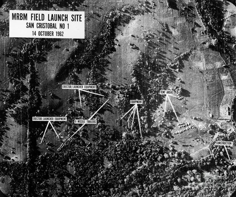 Cuban Missile Crisis Of 1962 Photograph by Us National Archives And Records Administration/science Photo Library