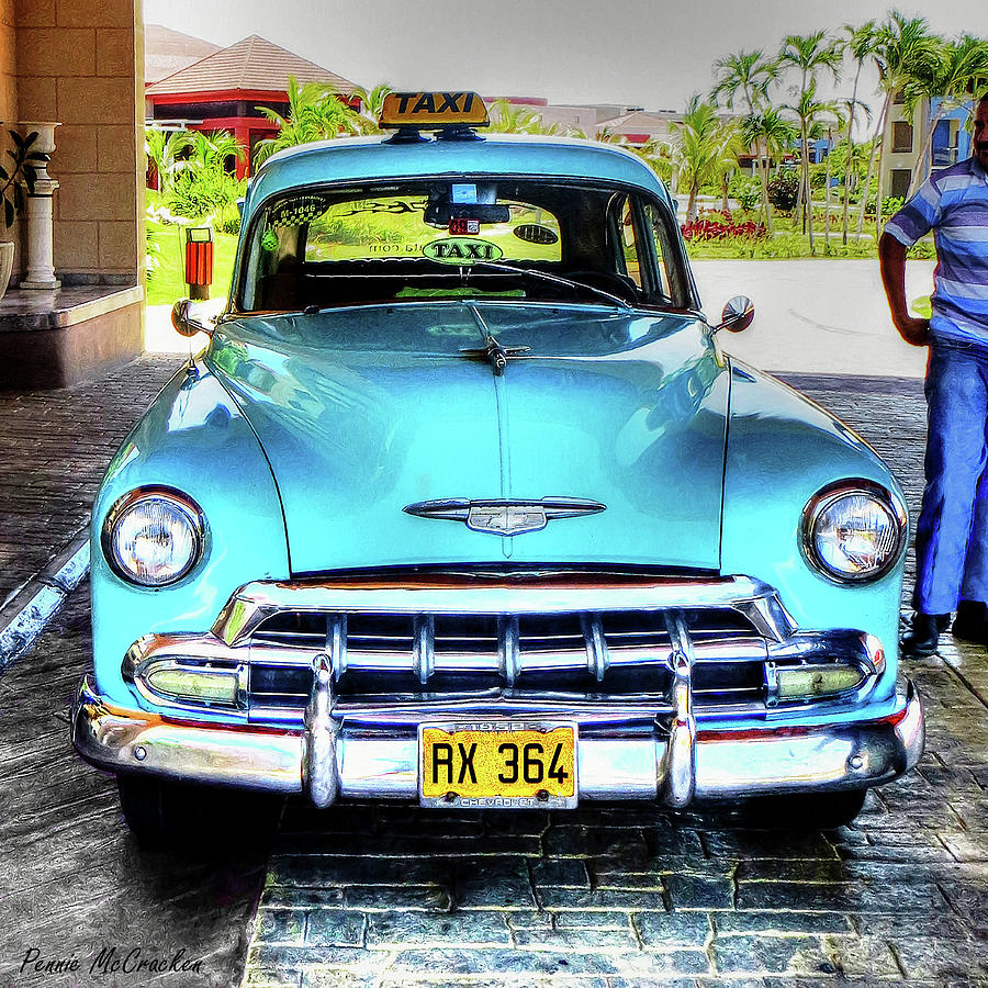 Cuban Taxi			 Photograph by Pennie McCracken
