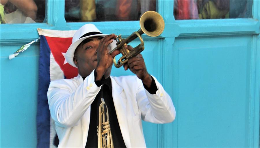 Cuban Trumpeter Photograph by FD Graham