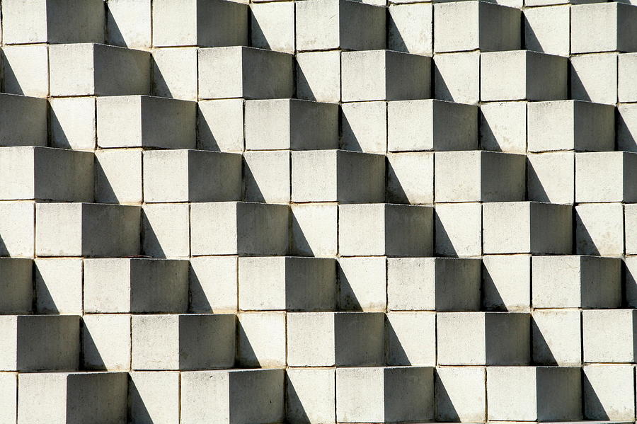 Cube Geometric Pattern Photograph by Vicky Padgett