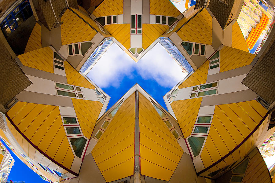 Cube Photograph - Cube House Eagle by Guus Vuijk @ Photonmaps