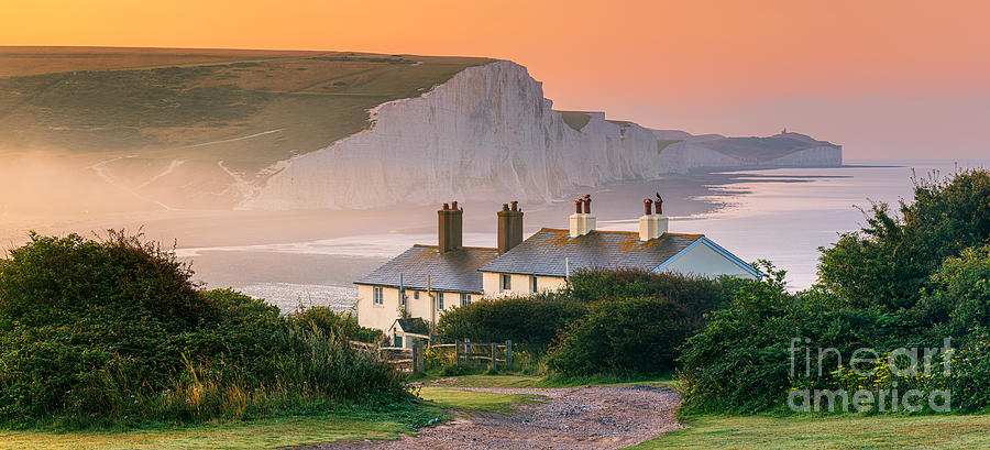 Cuckmere Haven and the Seven Sisters 2 Photograph by Henk Meijer Photography