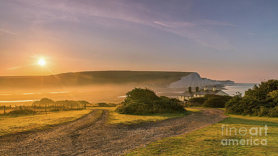 Cuckmere Haven And The Seven Sisters 3 Photograph