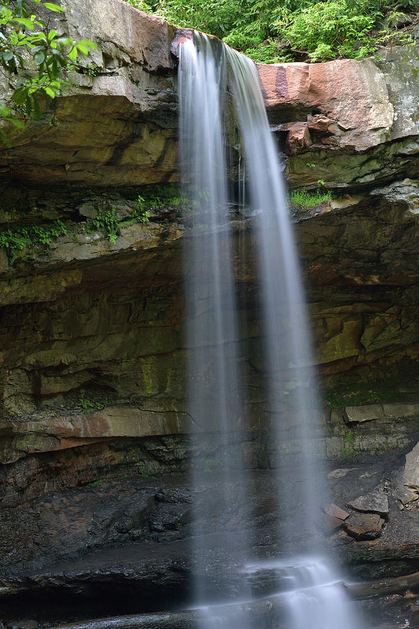 Cucumber Falls In Ohiopyle State Park Photograph by Aimintang