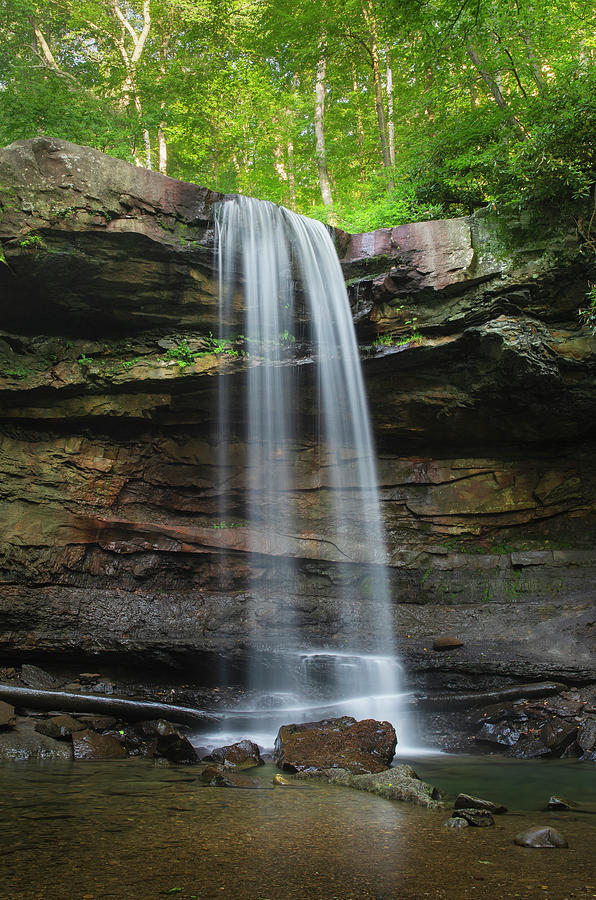 Cucumber Falls, Ohiopyle State Park Photograph by Alan Majchrowicz ...