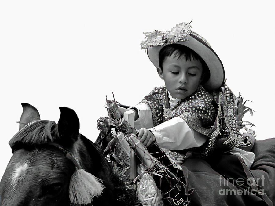 Cuenca Kids 1169 Photograph by Al Bourassa
