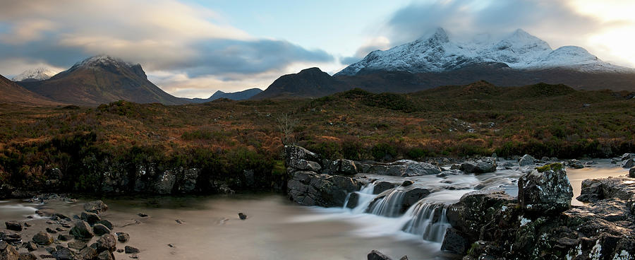 Nature Photograph - Cuillin Hills, Isle Of Skye, In Late by Jeremy Walker