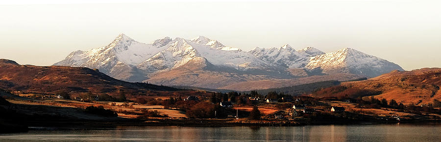 Cuillin Mountains Photograph by Andrew Lockie