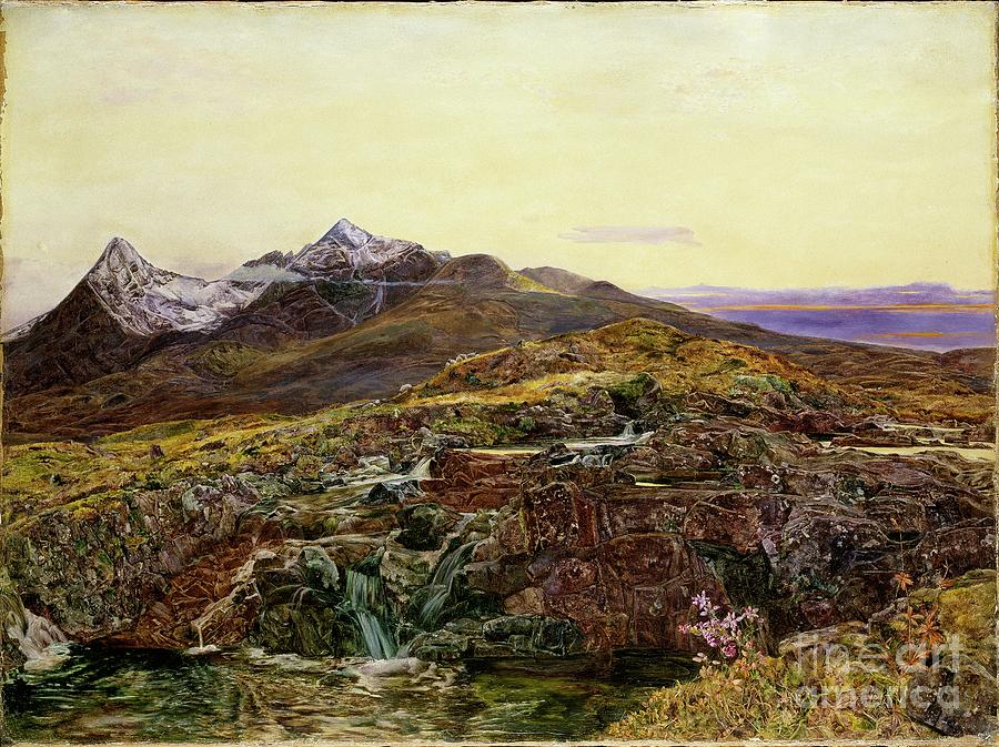 Cuillin Ridge Drawing by Heritage Images