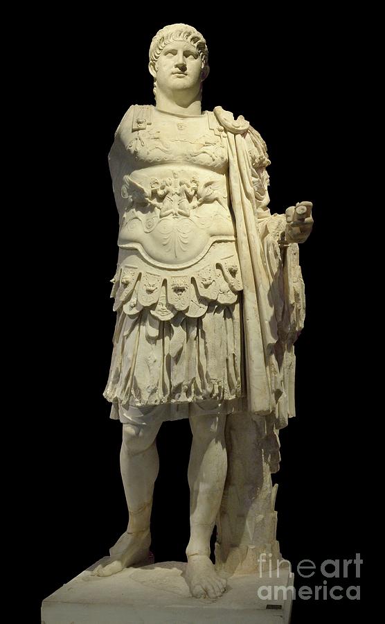 emperor nero statue