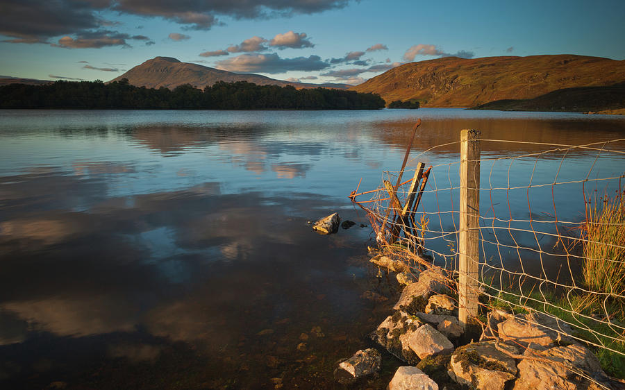 Cul Mor and Cam Loch Photograph by David Ross