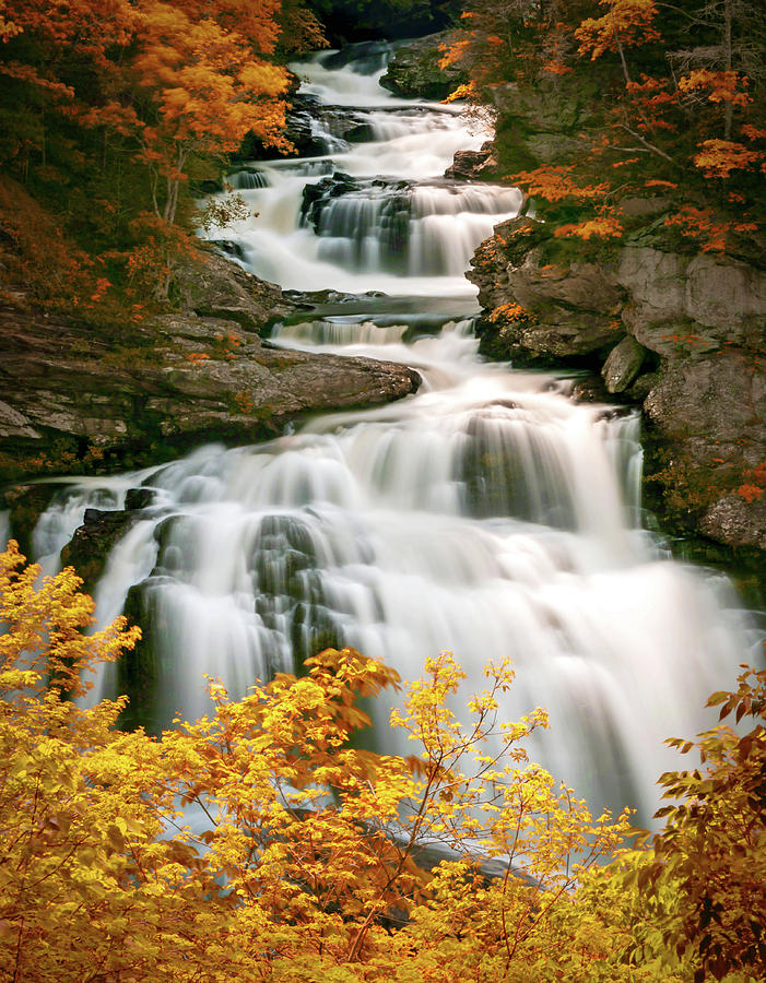 Cullasaja Falls Photograph by Will Moneymaker Cullasaja Falls Photograph by Will Moneymaker