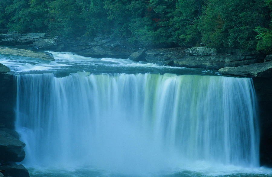 Cumberland Falls In Kentucky Photograph by Sudhir Viswarajan