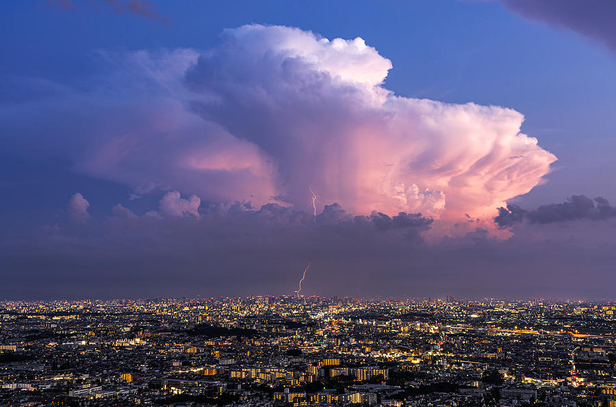 Cumulonimbus Cloud Photograph by Hiroaki Ikeshita