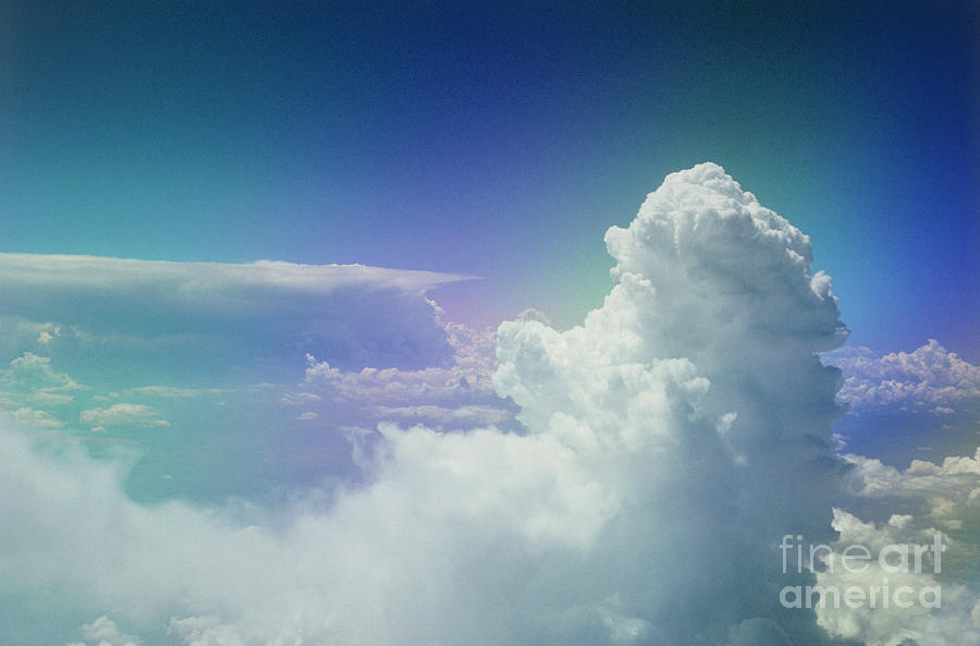 Cumulonimbus Clouds Seen From Aircraft Window Photograph by George Post/science Photo Library