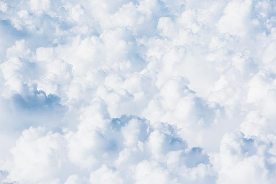 Cumulus Clouds, Close-up, Full Frame Photograph by Martin Barraud