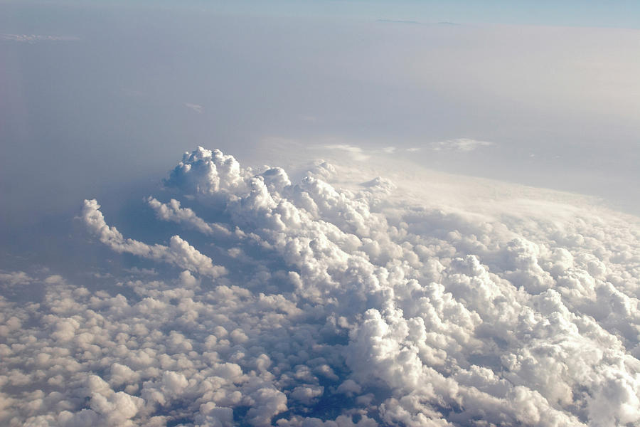 Cumulus Clouds From Aircraft Above Photograph by Andrew Holt