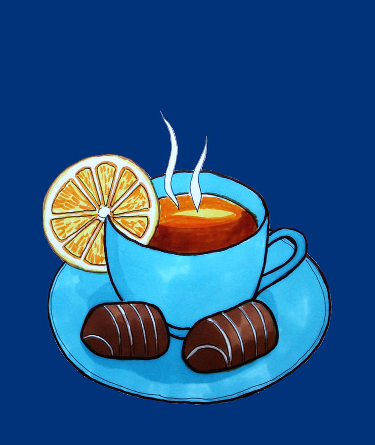 Cup Of Tea Drawing by Igor Nevzgliad