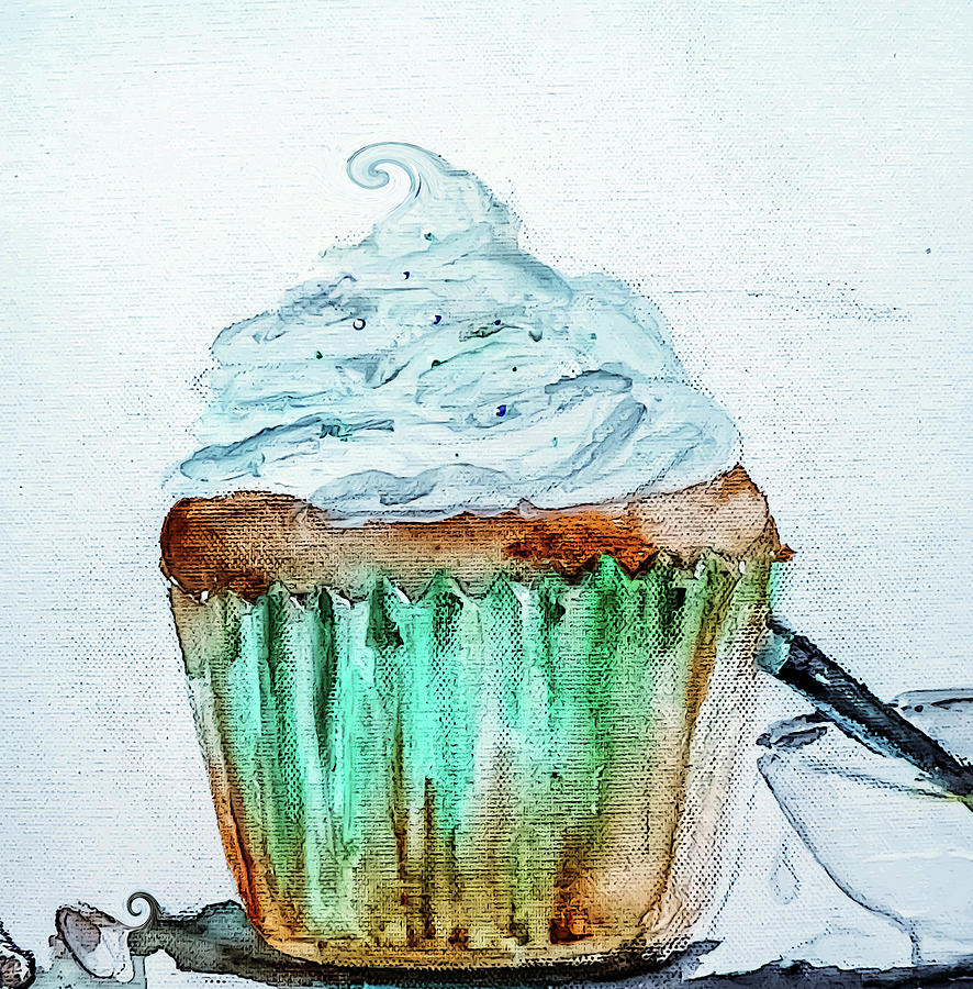 Cupcake Journal Digital Art by Lisa Kaiser