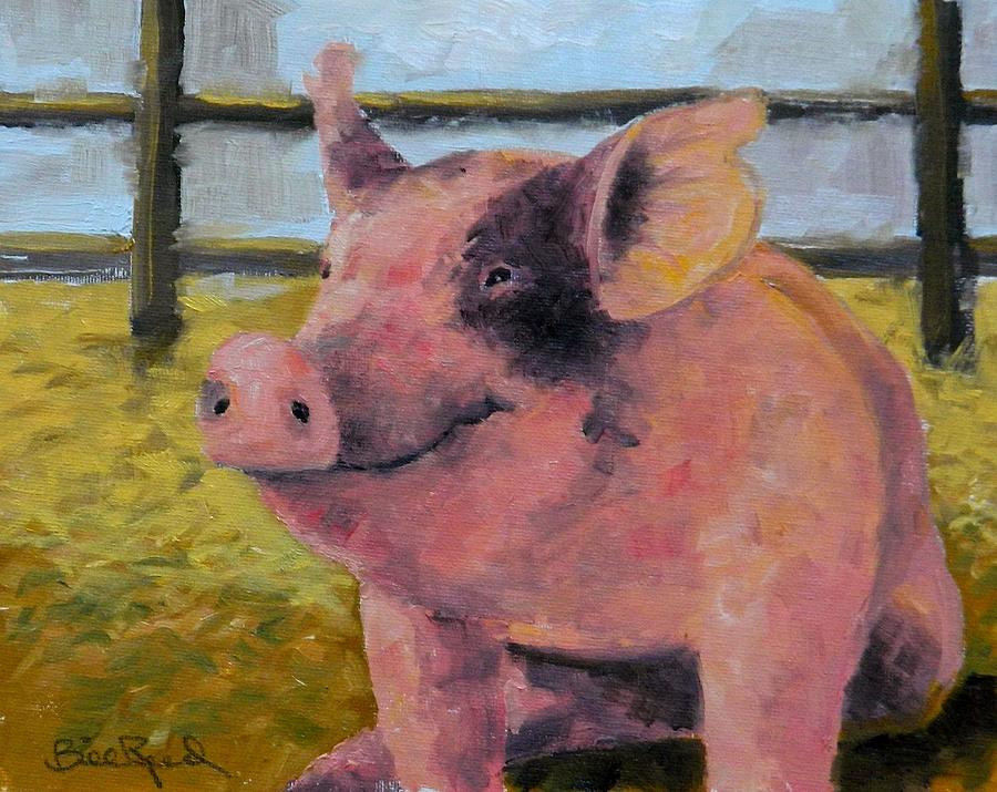 Farm Animals Painting - Cupcake by William Reed