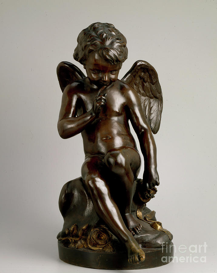 Cupid (bronze) Photograph by Etienne-maurice Falconet