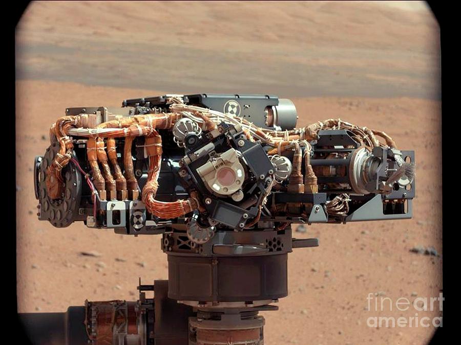 Curiosity Rovers Robotic Arm Photograph by Nasa/jpl-caltech/msss/science Photo Library