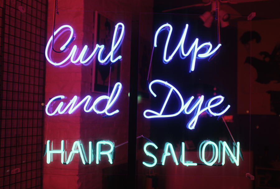 Curl Up And Dye Photograph