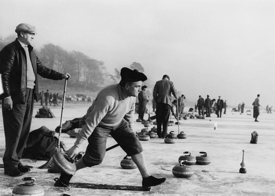 Curling On Loch Leven Photograph by Keystone