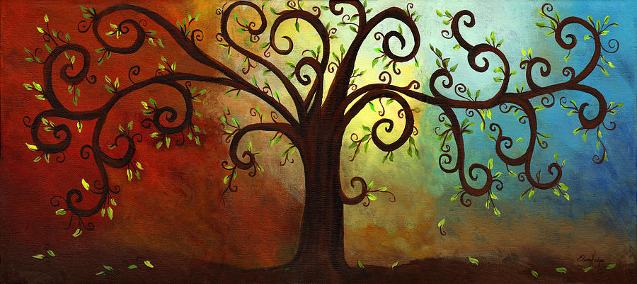 Curly Tree Painting