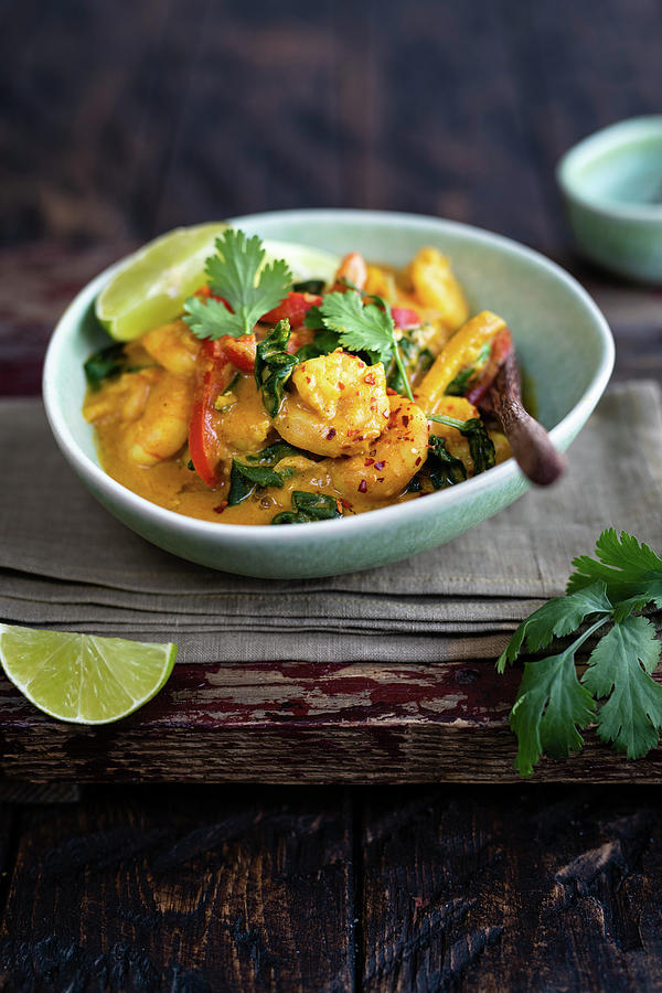 Curried Prawns Photograph by Lucy Parissi - Fine Art America