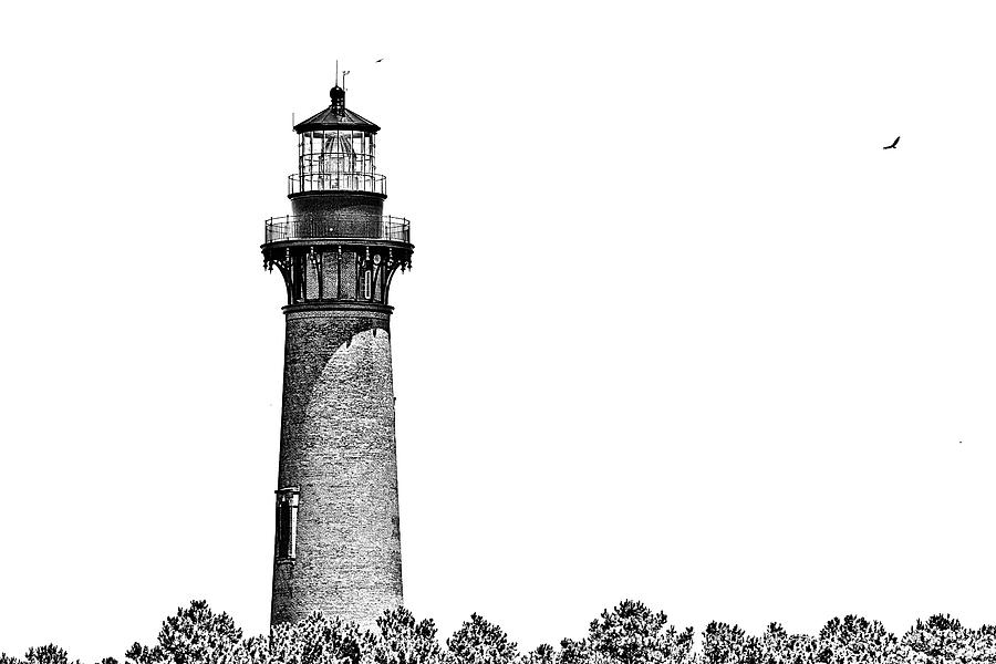 Currituck Beach Lighthouse Photograph by David Stasiak