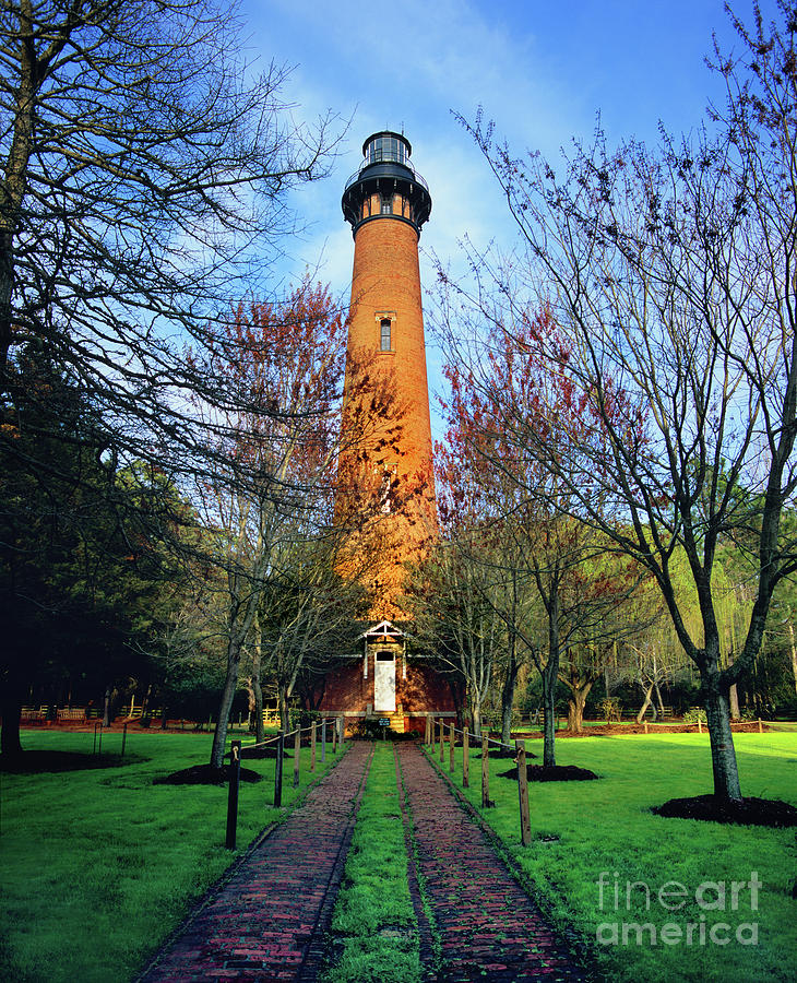 Currituck Beach Lighthouse, North Carolina Photograph by Wernher Krutein