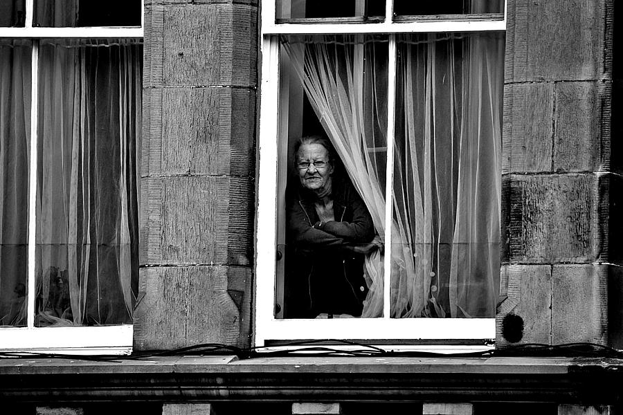 Curtain Twitcher Photograph by Ray Clark Fine Art America