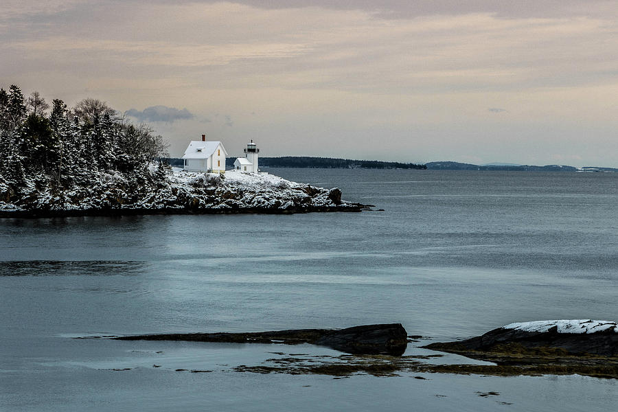 Curtis Island Light 2 Photograph by George Kenhan