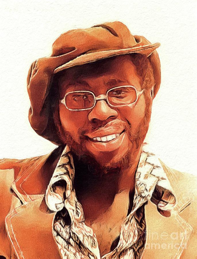 Curtis Mayfield, Music Legend Painting by Esoterica Art Agency Fine Art  America
