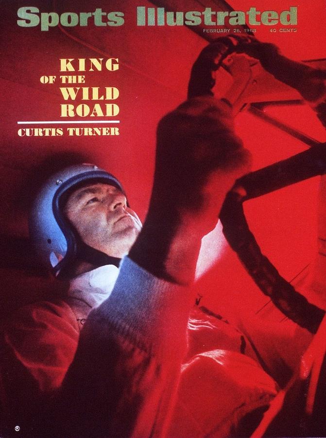 Curtis Turner, Nascar Driver Sports Illustrated Cover Photograph by Sports Illustrated