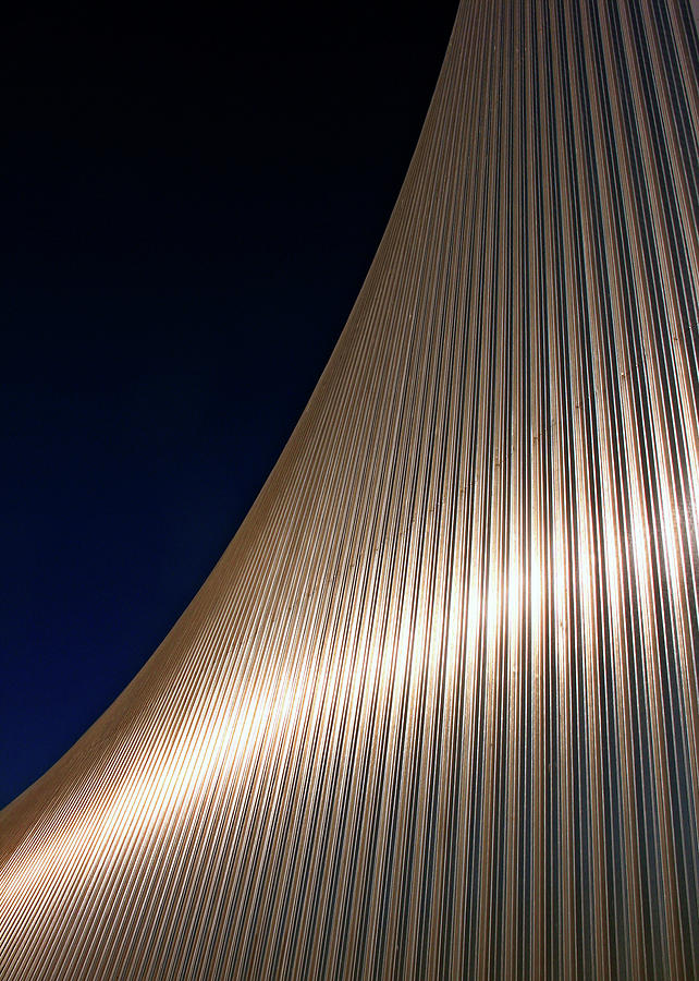 Curved Cladding Photograph by Kevin Button