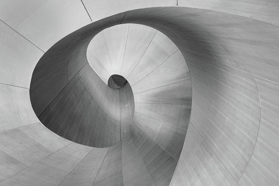 Architecture Photograph - Curves by Bo Chen