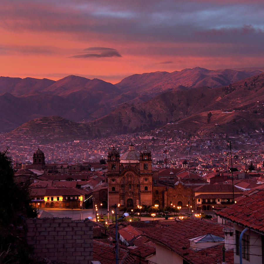 Cusco Sunrise Photograph by Rob Kroenert