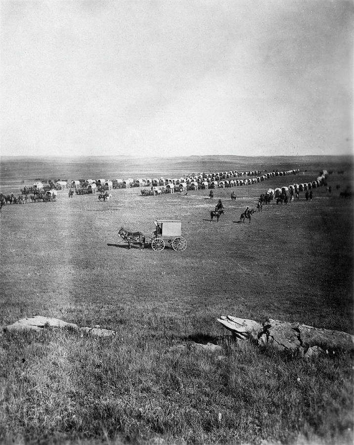 Custers Black Hills Expedition, 1874 Photograph by The New York Historical Society