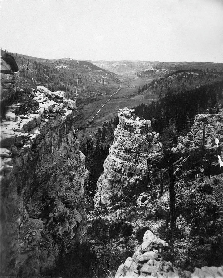 Custers Expedition Into The Black Hills Photograph by The New York Historical Society