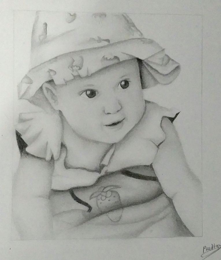 Baby  hand drawn sketch stock illustration Illustration of cloth   14490504