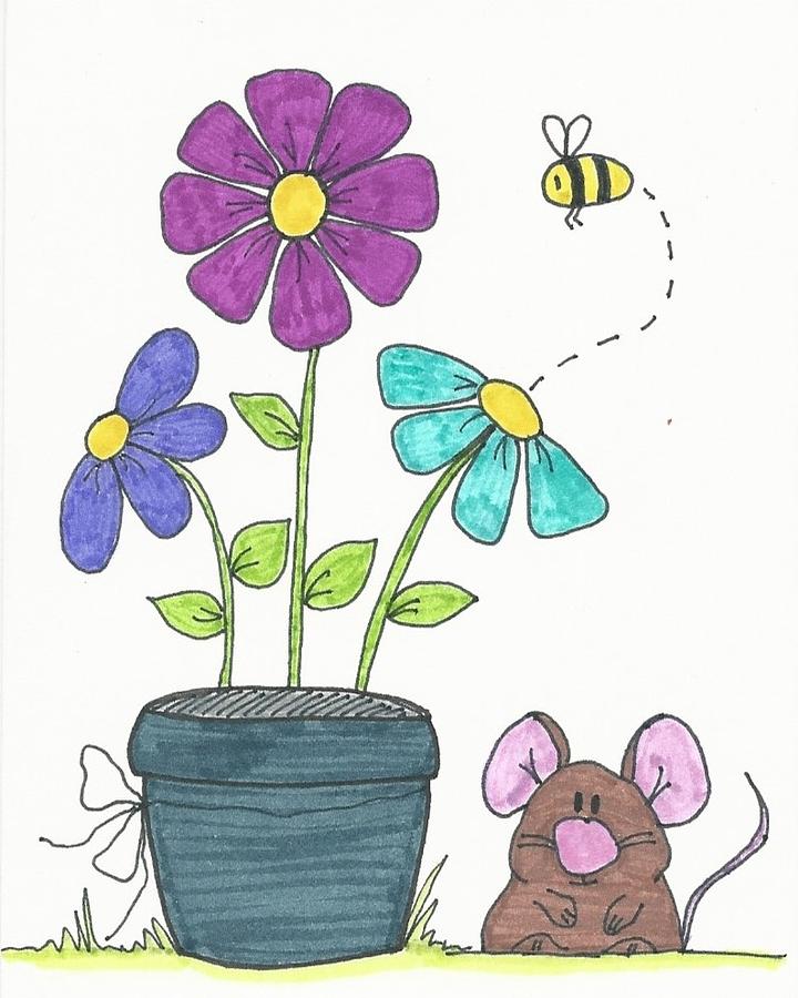 Mice by TigerTomboy14 on deviantART  Mouse drawing Cartoon drawings  Easy animal drawings