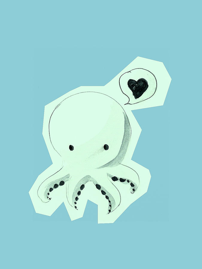 Cute Octopus Drawing Amazing - Drawing Skill