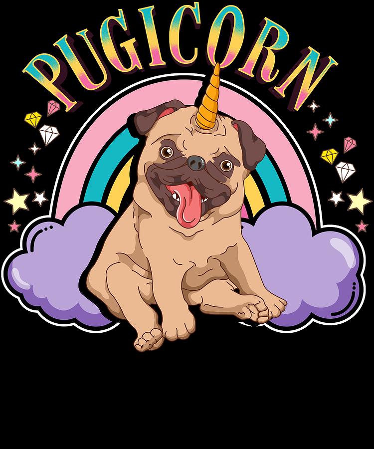 pug unicorn toy