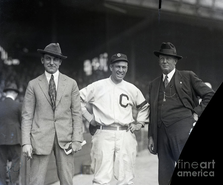 Cy Young, Napoleon Lajoie And Tris Photograph by Bettmann