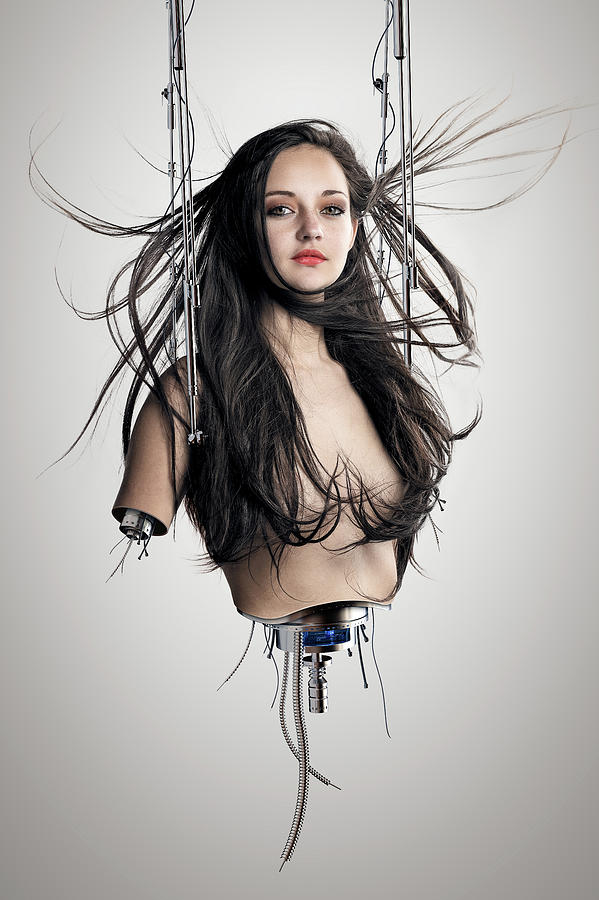 Cyborg woman Photograph by Johan Swanepoel